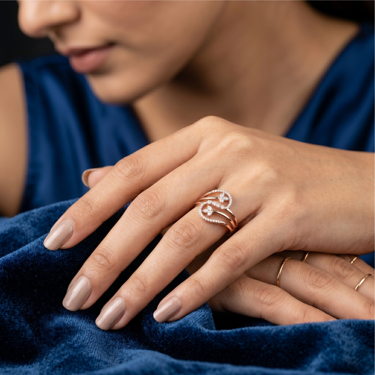 Blush Petal Ring